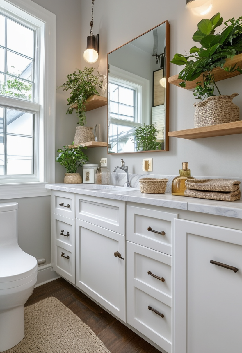 Maximizing Style and Function in Small Bathrooms