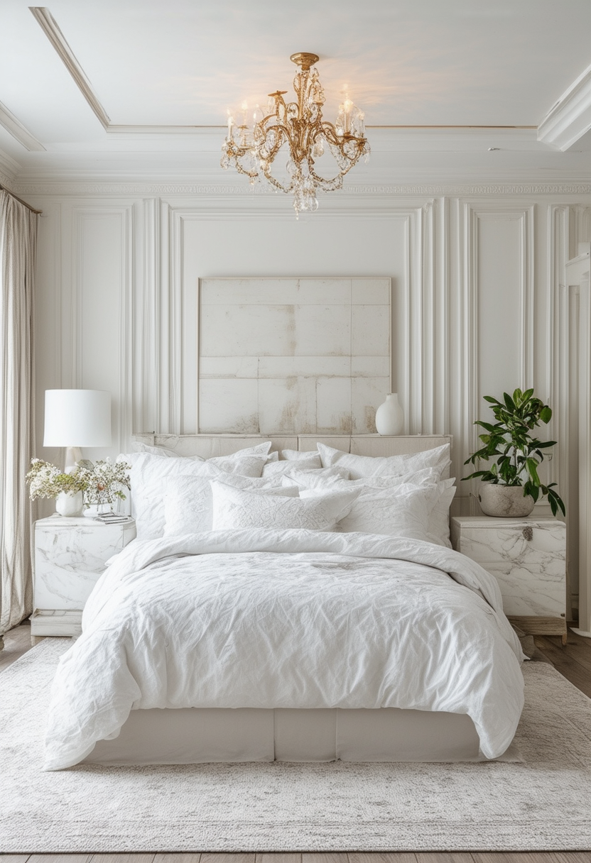 Serene Spaces: Mastering the Art of White Bedroom Design