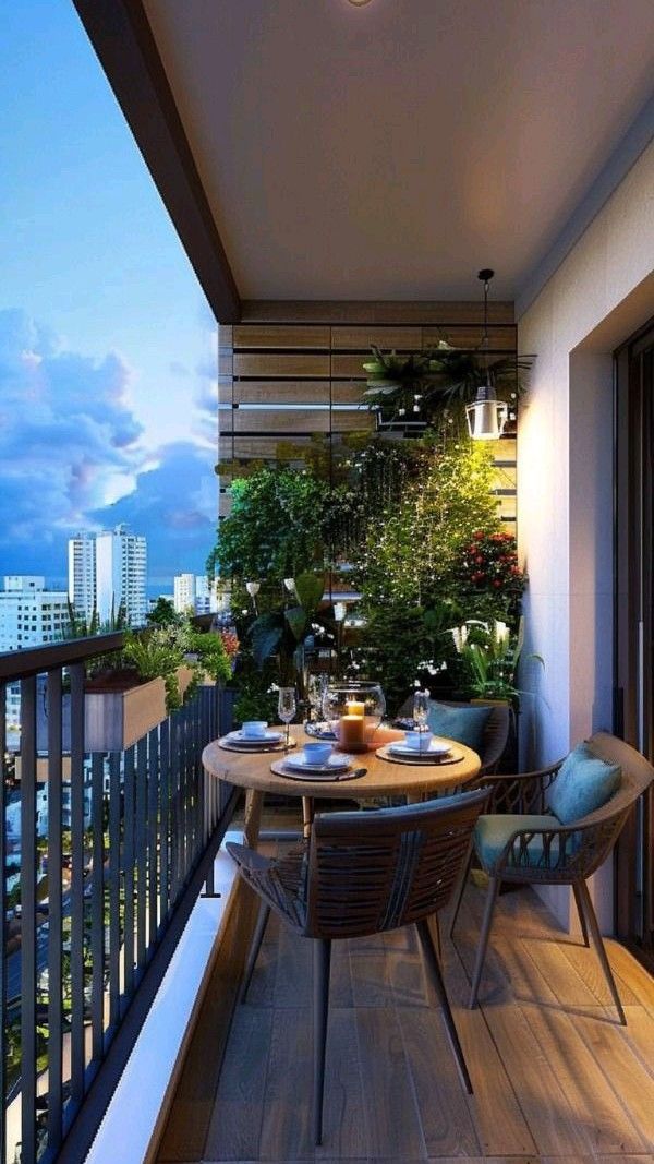 Effortless Elegance: Design Strategies for Maximizing Small Balconies