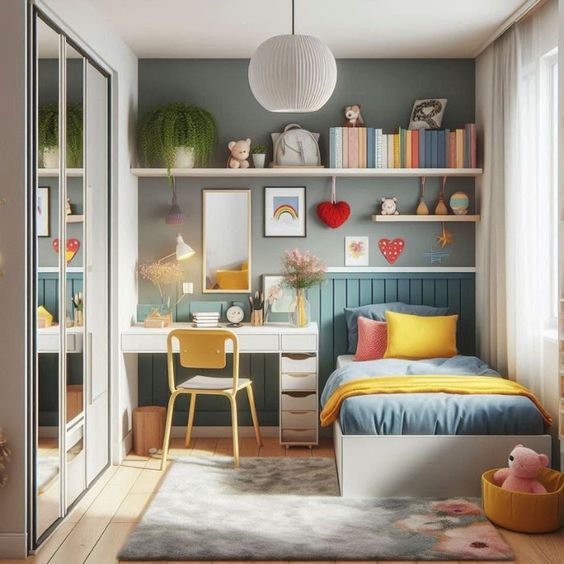 Compact Cool: Transforming Small Spaces into Trendy Rooms for Teen Boys