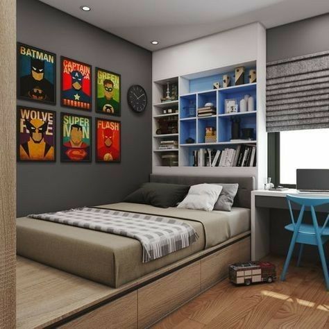 Space-Savvy Solutions: Designing a Small Room for Teen Boys