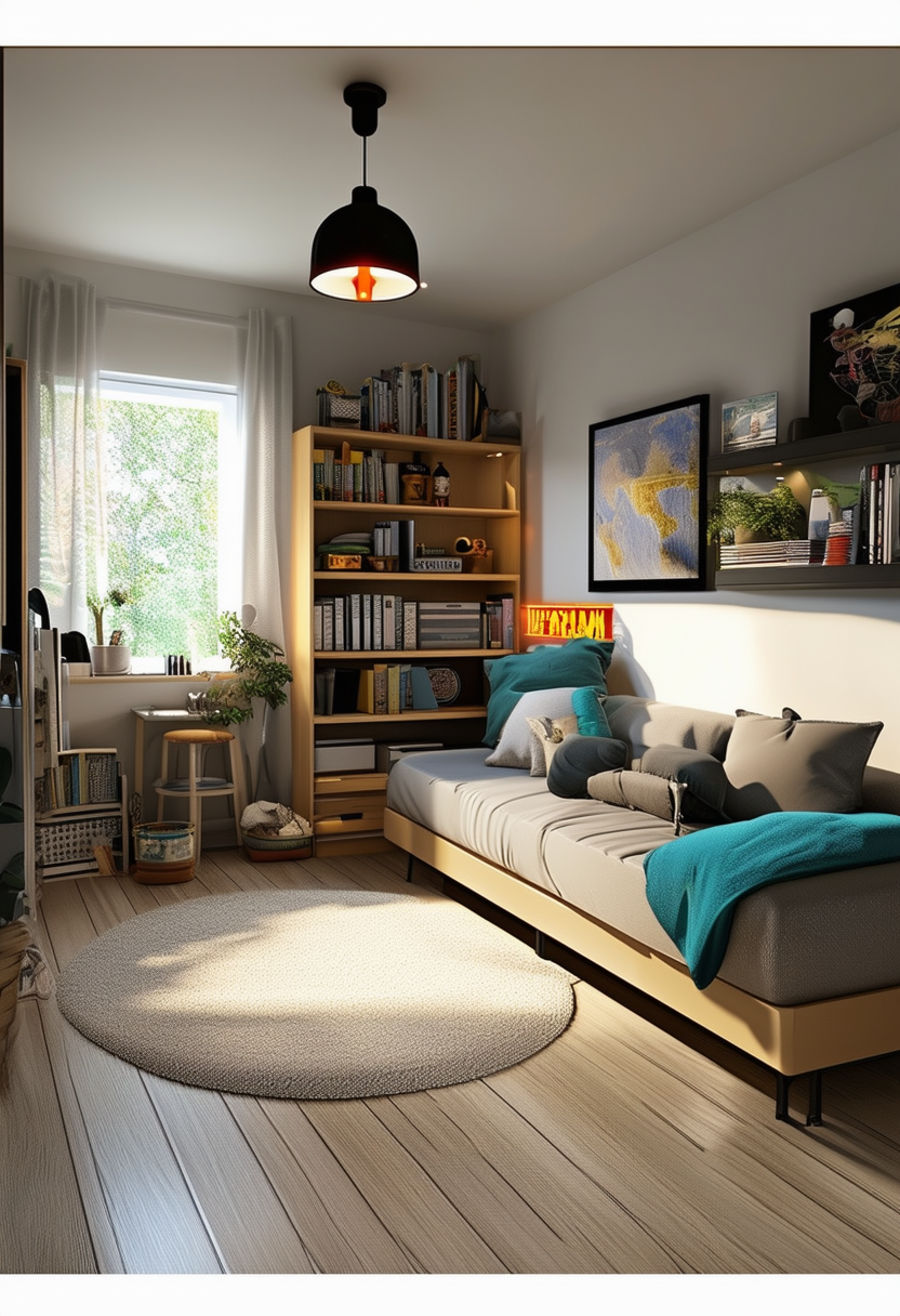 Creative and Compact: Designing a Small Room for Teen Boys