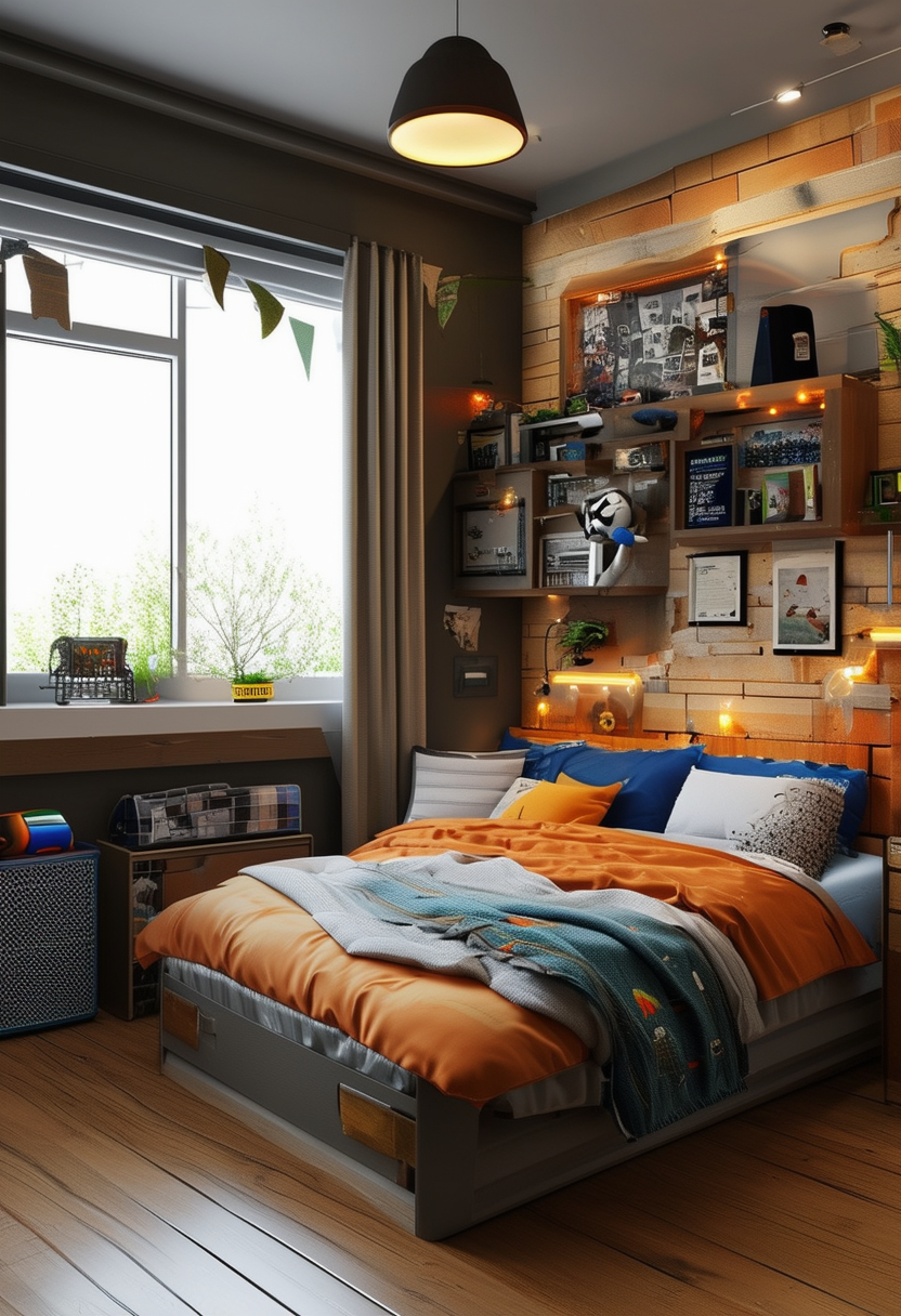 Designing for Small Spaces: Trendy and Practical Solutions for Teen Boys’ Rooms