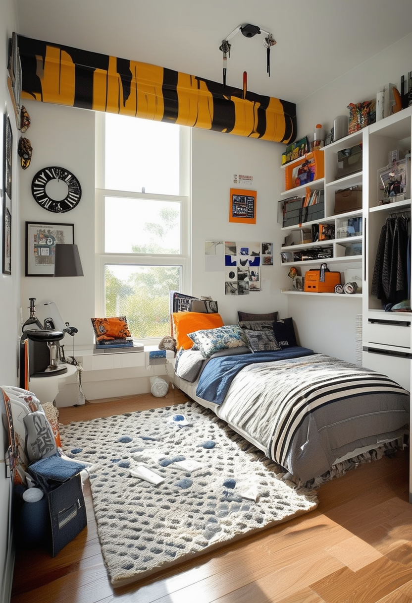 Stylish and Practical: Designing the Perfect Small Room for Teen Boys