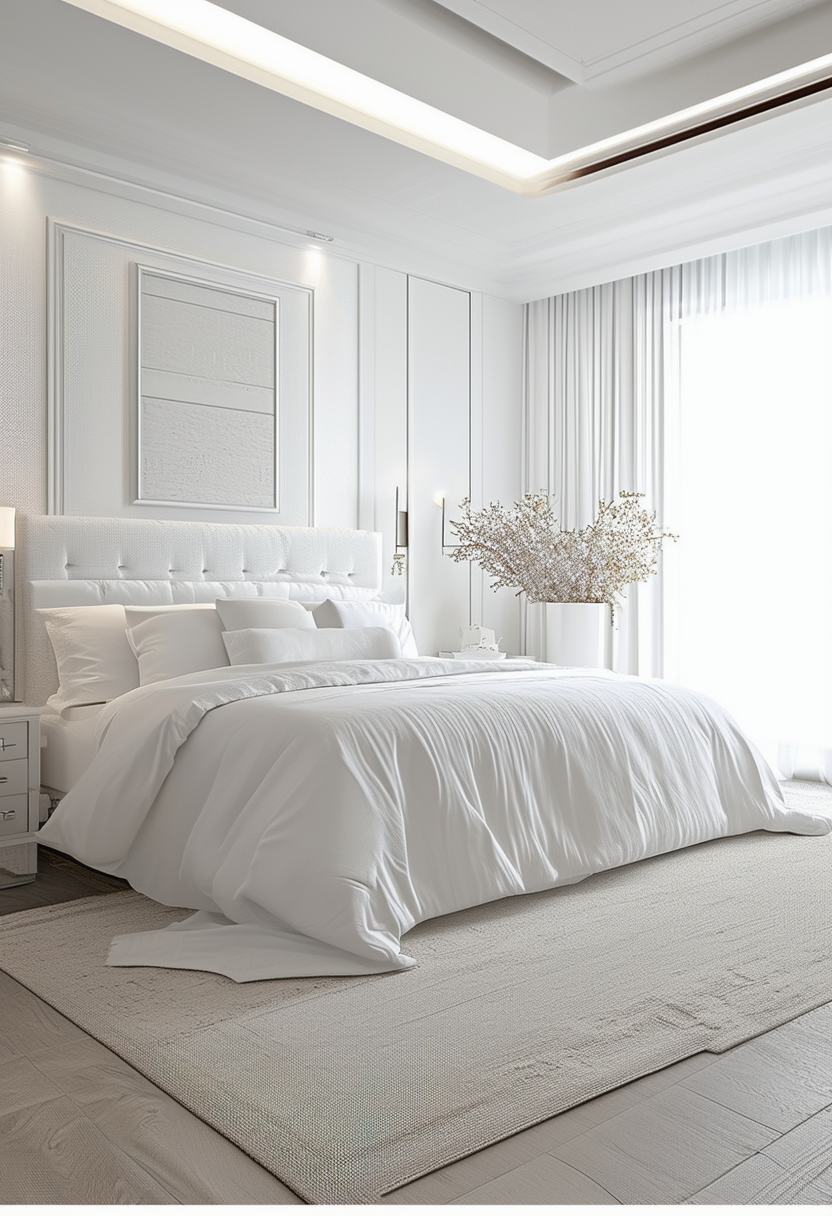 The Power of White: Designing a Serene and Stylish Bedroom