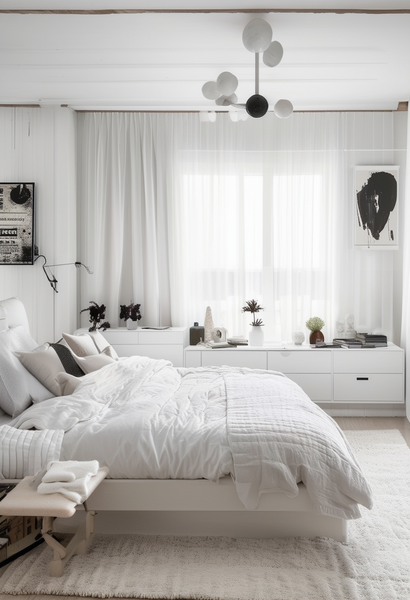 Timeless Tranquility: Mastering the Art of White Bedroom Design