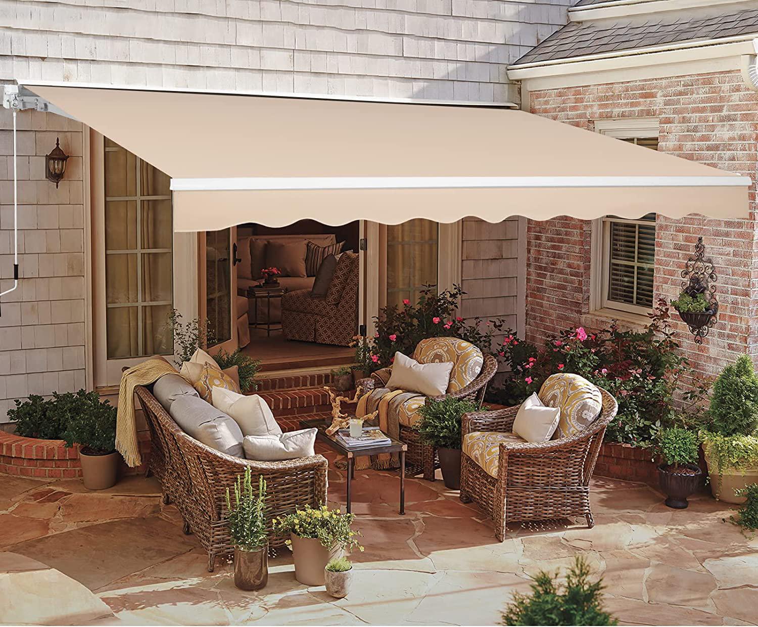 Install a retractable awning to provide shade on your small ‍balcony, making it a comfortable‍ spot for lounging on sunny days