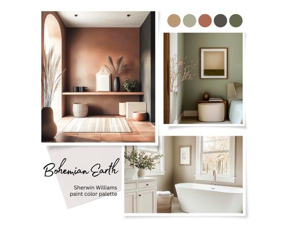 Opt for earthy color palettes to ‌achieve a serene⁣ boho bathroom