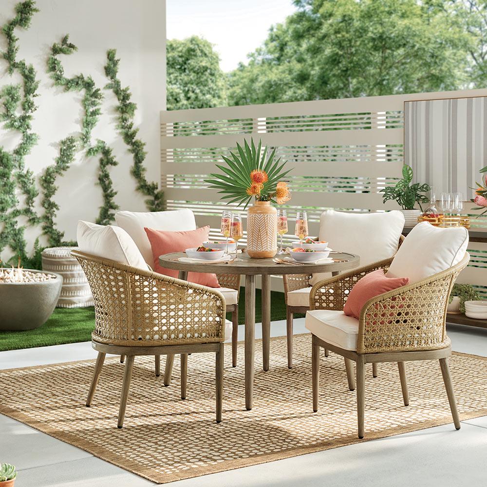 Install an outdoor rug to define your small balcony area, adding color ⁣and texture that⁤ makes it feel like an extension of your living‍ space