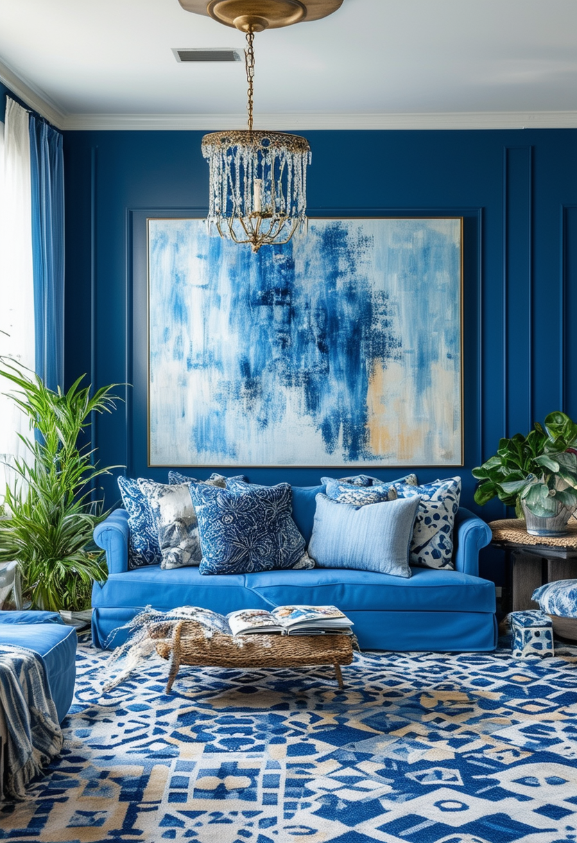 24 Inspiring Ideas to Transform Your Blue Living Room