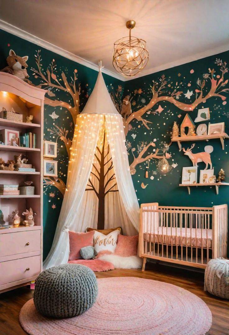 Whimsical ​Fairytale: Transform‍ your nursery into an enchanting storybook​ world