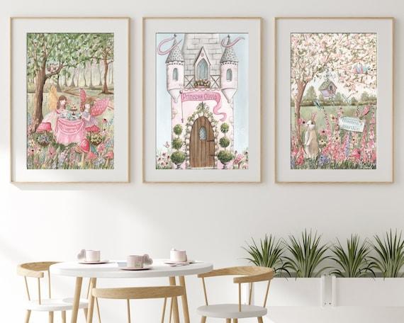 Fairytale ​Garden‌ Nursery: Blooming scenes and whimsical designs spark stories to share