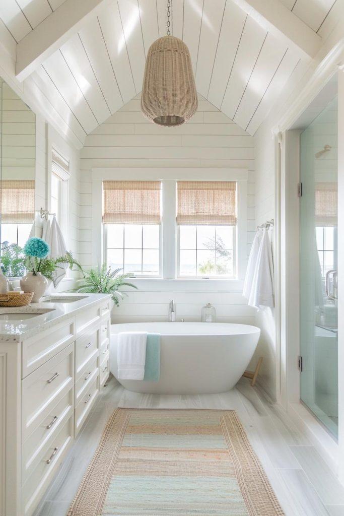 Incorporate driftwood‍ for ⁢a coastal boho bathroom feel