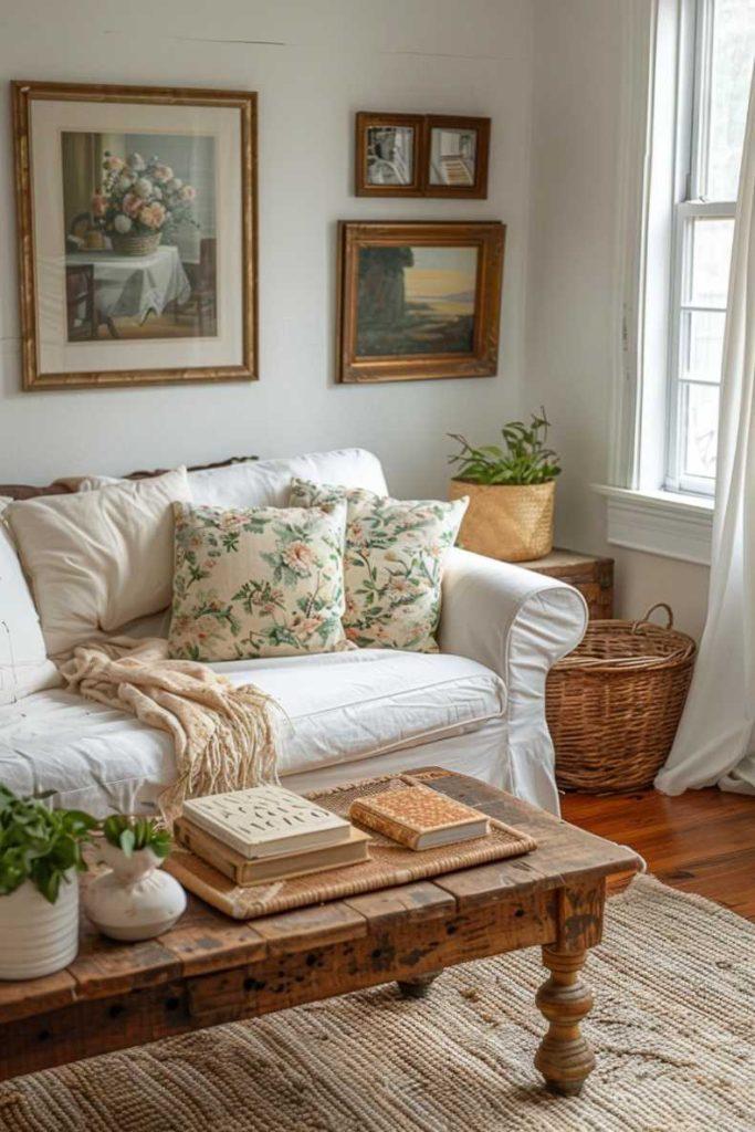 Cottage Living ⁤Room: Embrace warmth with cozy textiles and enchanted decor