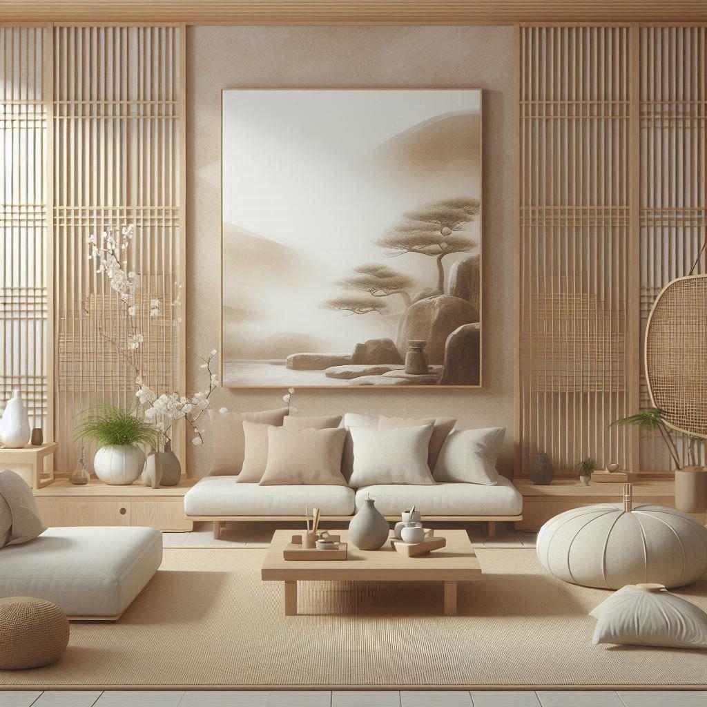 Zen ⁣Sanctuary: Focus on balance⁣ and tranquility with minimalist decor