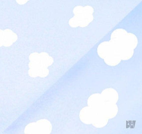 Dreamy ​Clouds: Soft, airy cloud motifs create a calming nursery atmosphere