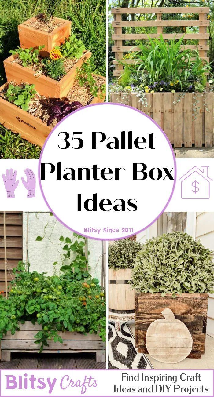 13) Craft a DIY Planter⁤ Box for a Personal Touch