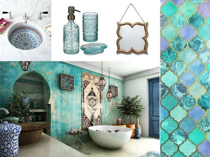 Moroccan-inspired tiles​ for a vibrant boho ⁣bathroom ⁤aesthetic