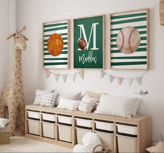 Sports Fanatic: Cheerful nursery design for future athletes and sports lovers