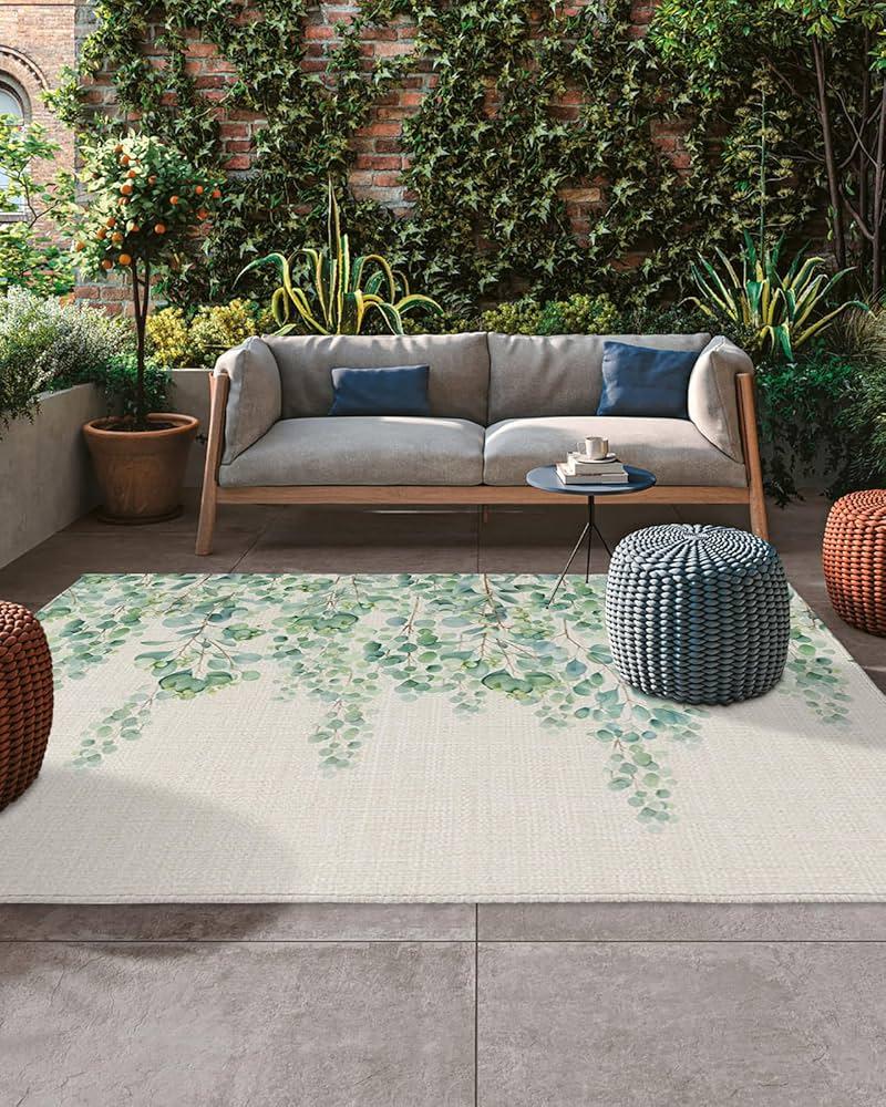 6) Introduce an Outdoor ⁣Rug for Comfort and ‍Style