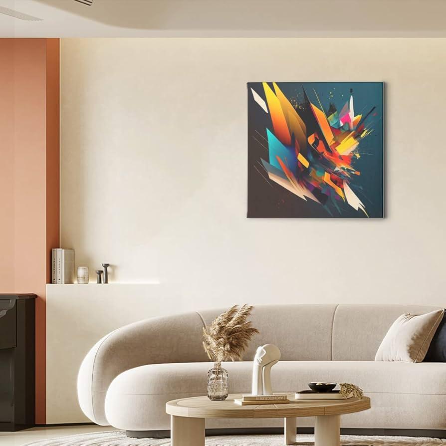 Artsy ​Living‍ Room: Showcase creativity with bold⁢ artwork and expressive designs