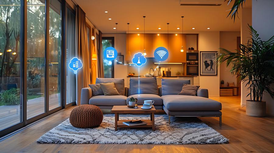 Tech-Savvy Living Room: Integrate smart technology for modern⁢ convenience