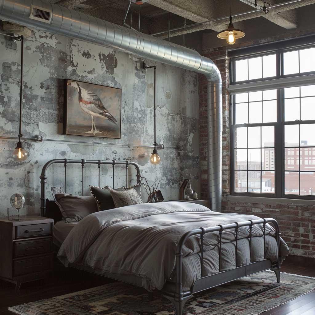 Urban bedroom: City-inspired ⁣decor and industrial touches for⁢ a ‌chic⁣ vibe