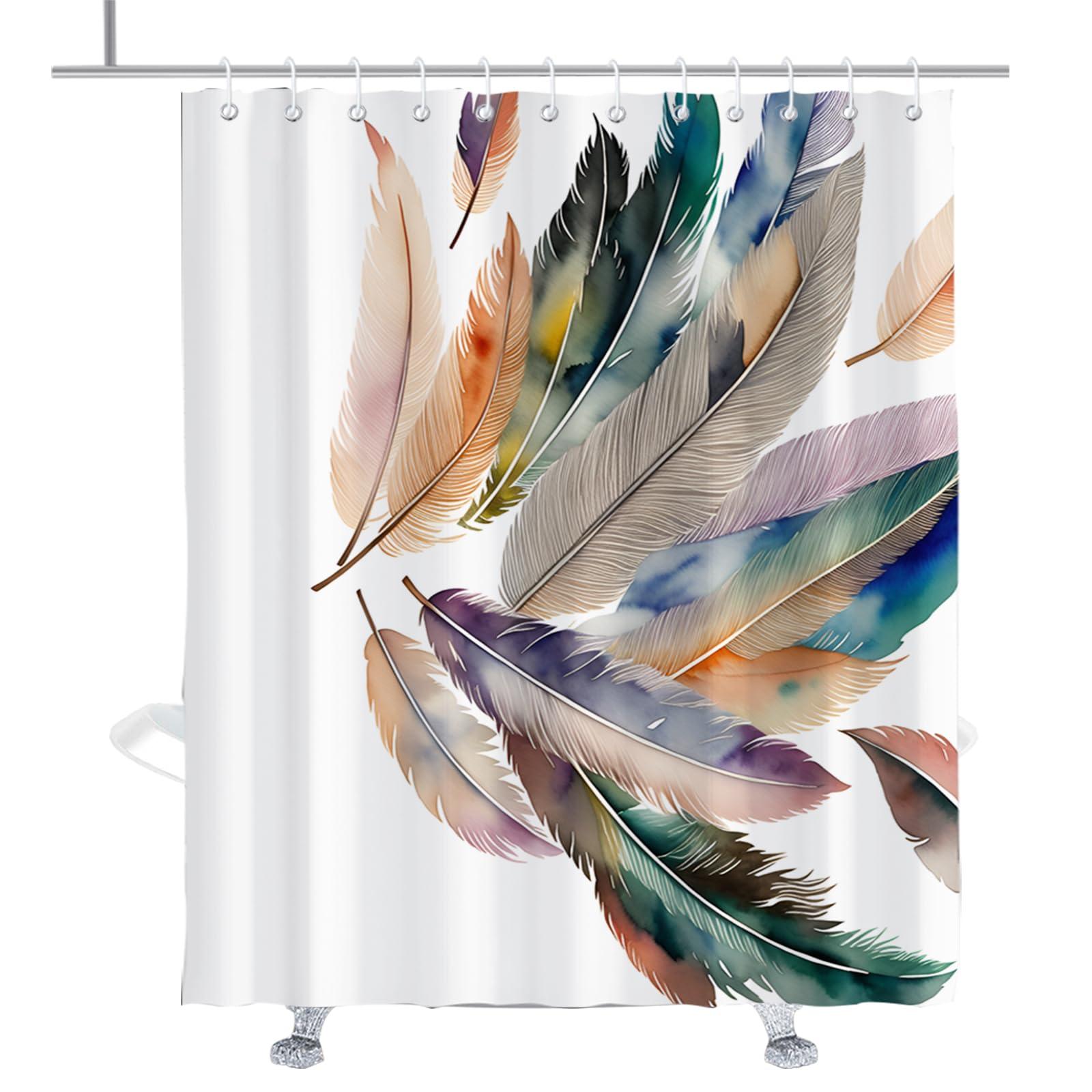 Feathery accents that‍ enhance your​ boho⁤ bathroom⁢ atmosphere