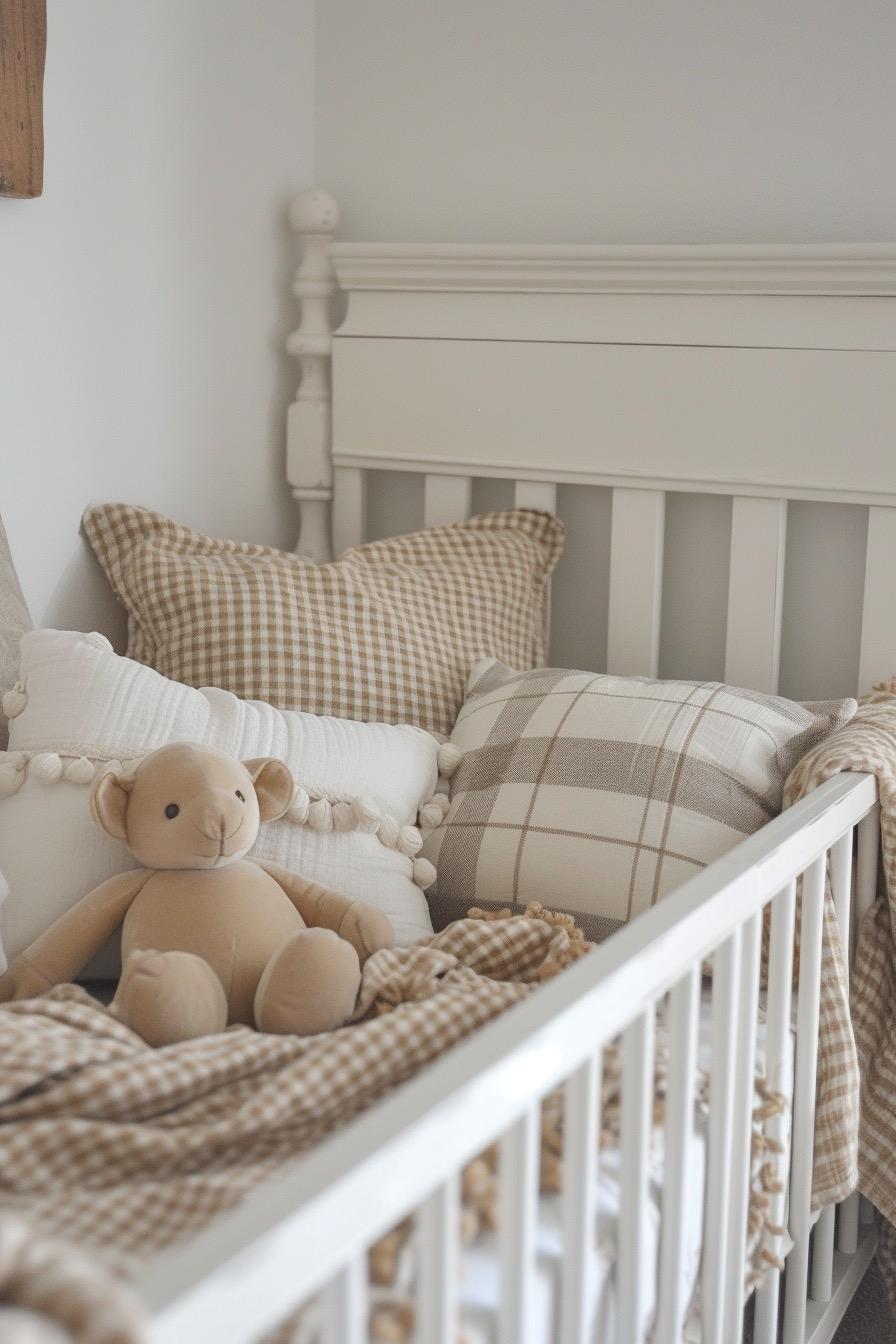 Cozy Winter: Snowflakes and warm hues⁤ create a snug nursery retreat