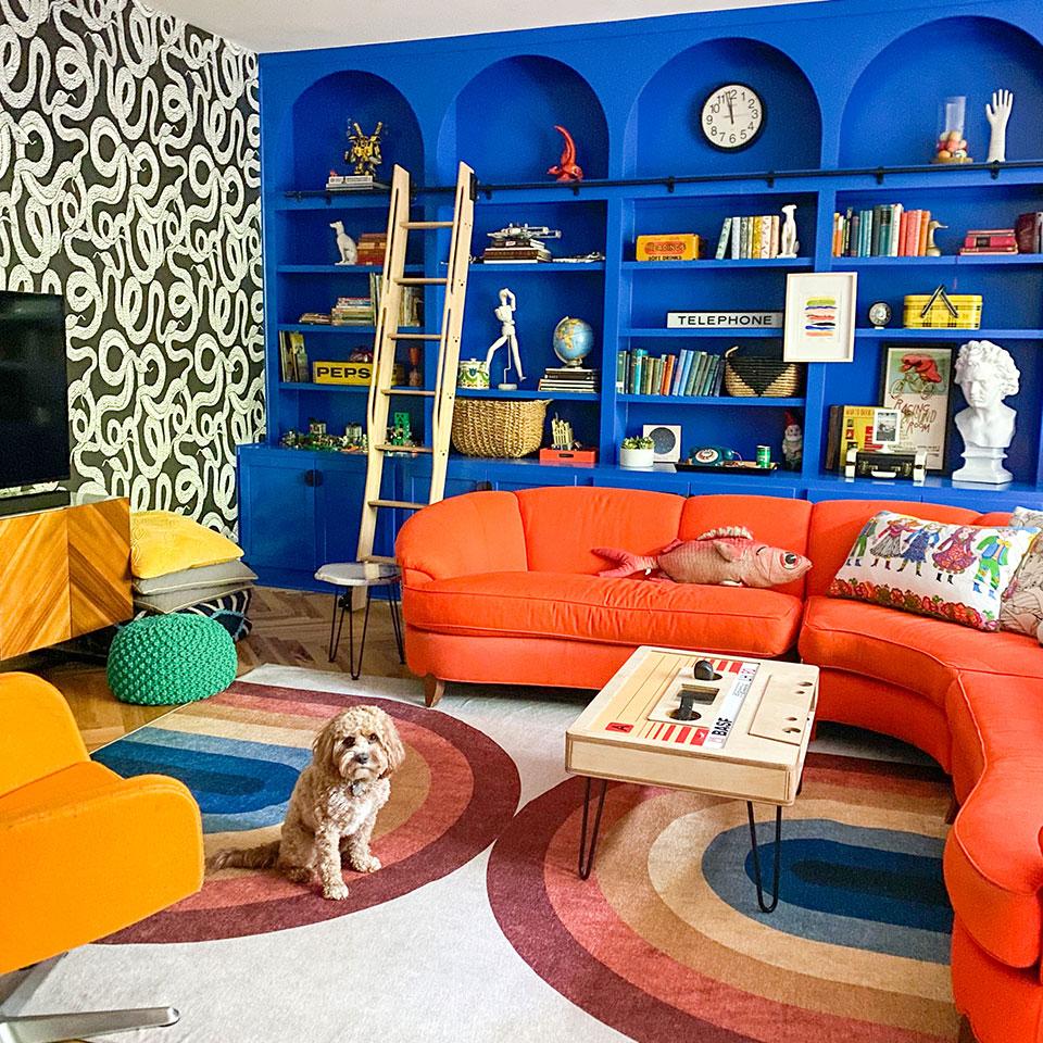 Eclectic Living Room: ⁣Mix styles⁤ and colors ‌for a unique personal statement