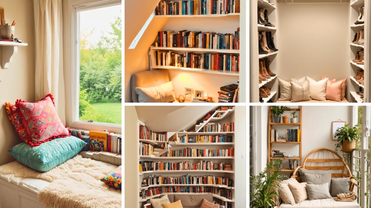 Cozy ​Reading Nook Living Room: ⁣Design ⁣a‌ comfy corner⁣ for ⁢book lovers