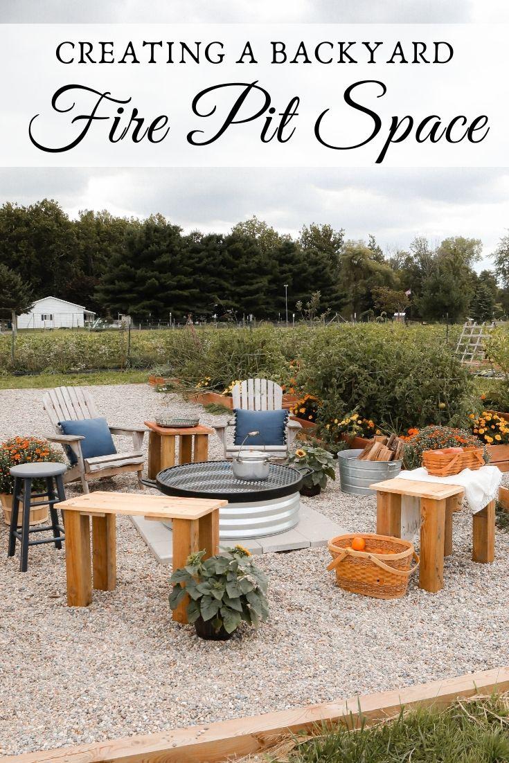 12) Create‌ a Fire Pit Space with Portable Options