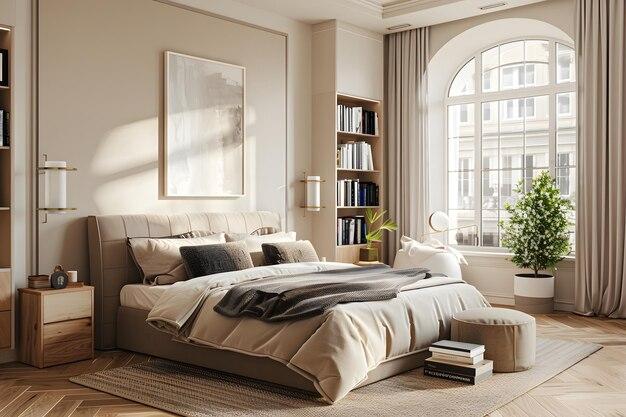 Soft, natural ⁢lighting creates warmth ​in ​a Minimalist Bedroom