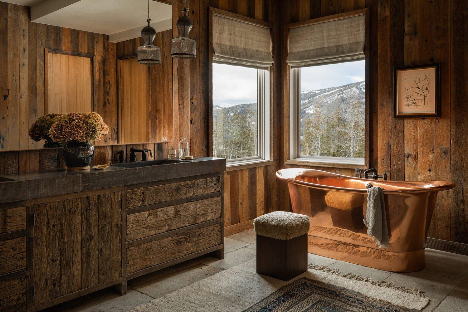 Include a sound system for a serene⁣ Chalet Bathroom⁤ ambiance