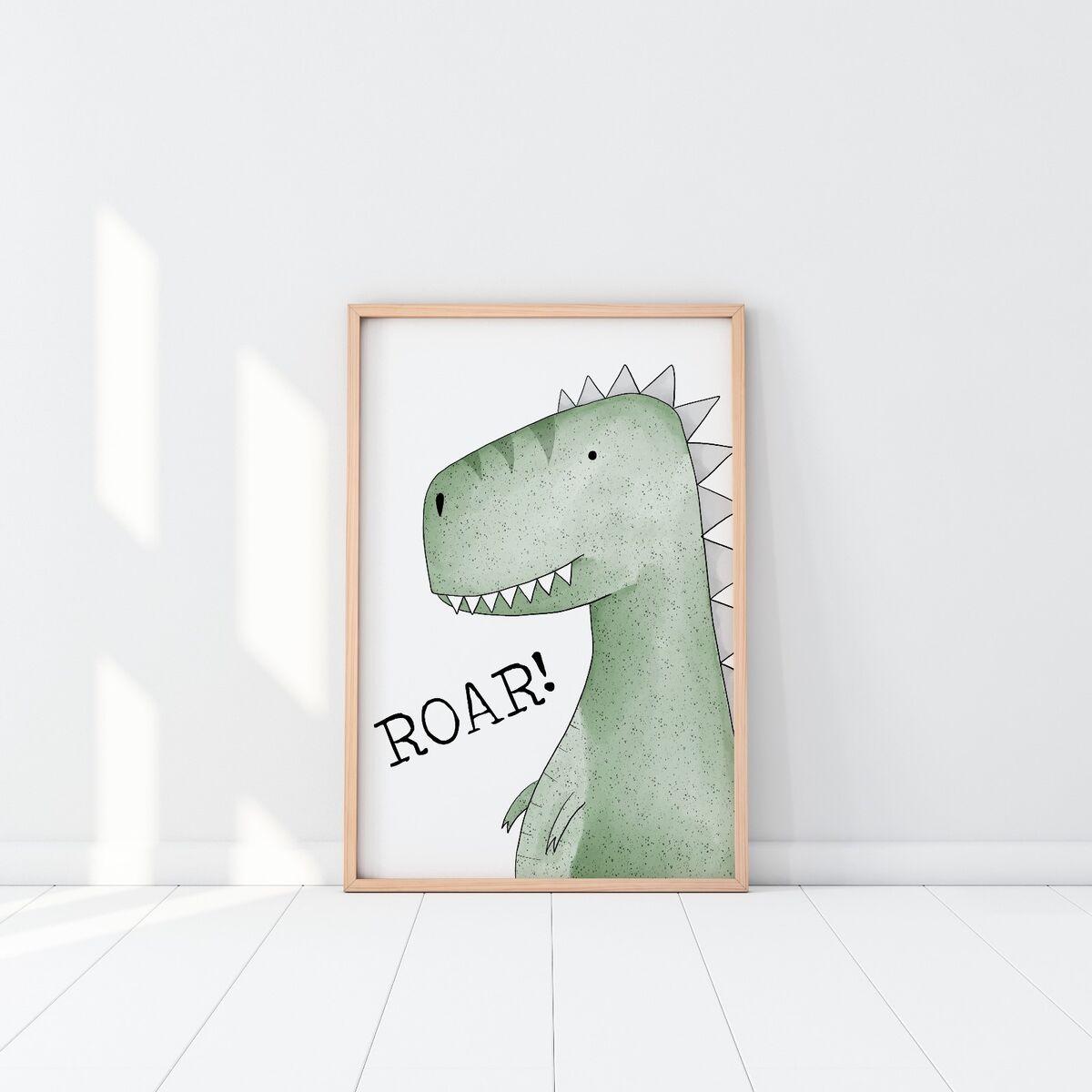 Dinosaurs Roar Nursery: Explore prehistoric beauties with fun dino decor