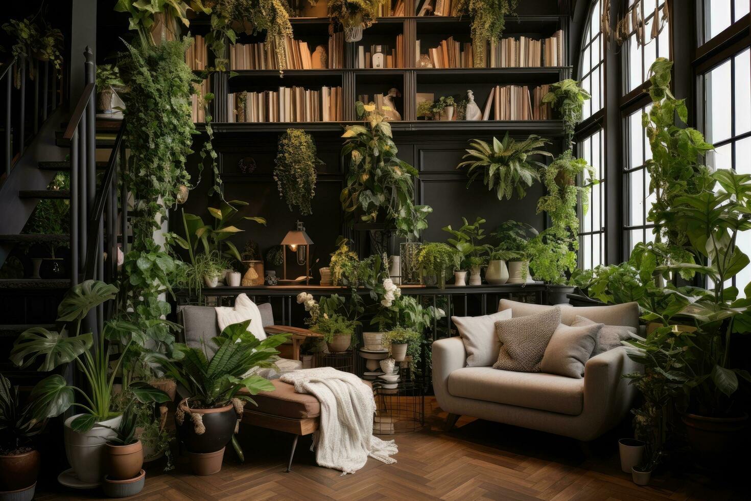 Incorporate greenery for a fresh touch in interior design