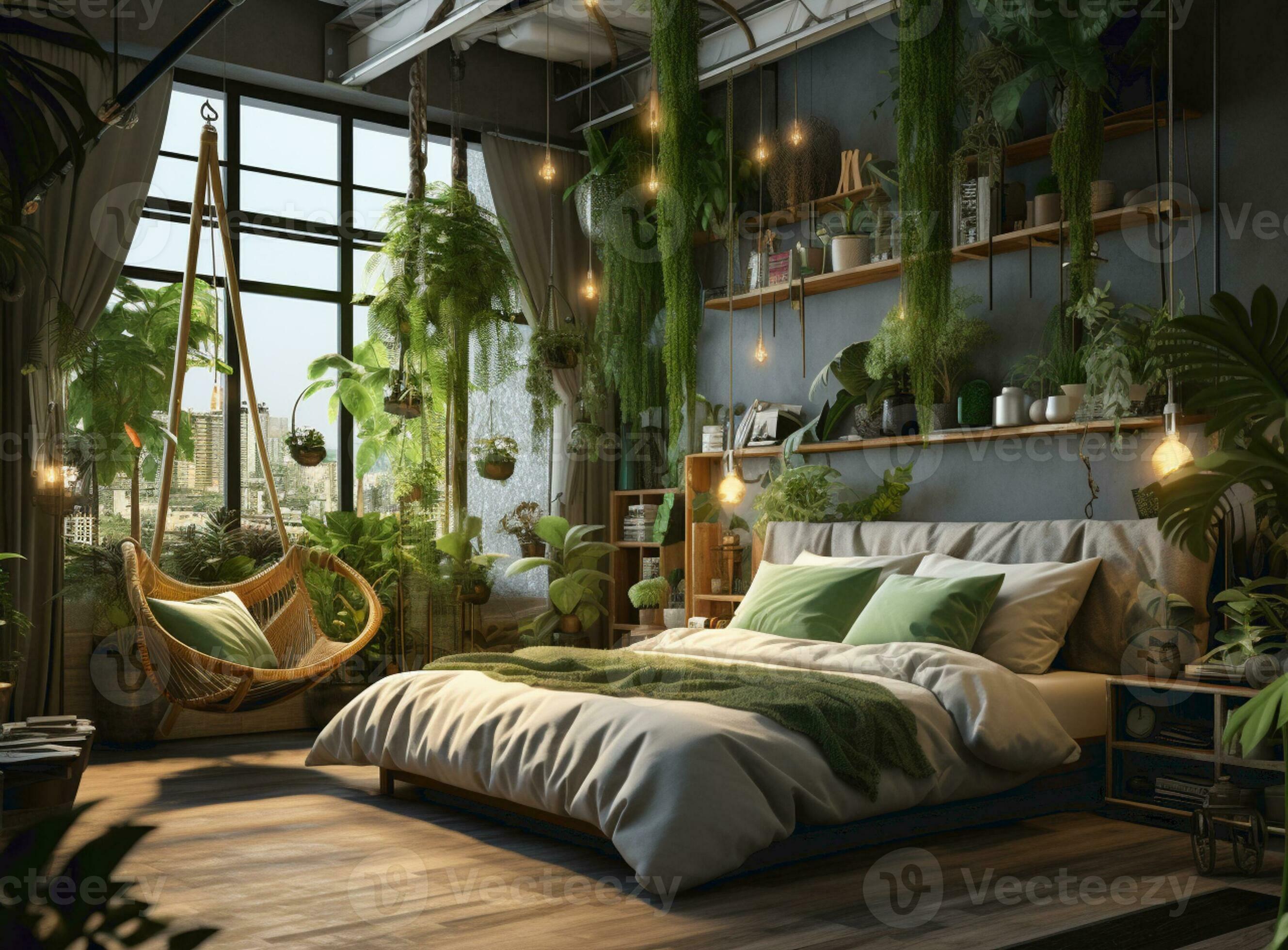 Urban Jungle Bedroom: Fill your ⁣space ‍with greenery ‍for a refreshing⁢ atmosphere