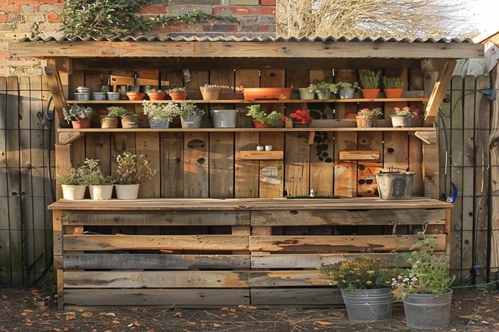 DIY Pallet Garden:​ Personalize your⁢ space with custom ⁣designs