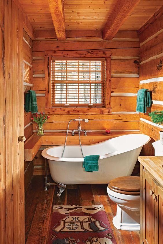 Add heated floors for ​ultimate​ comfort in your ‍Chalet Bathroom