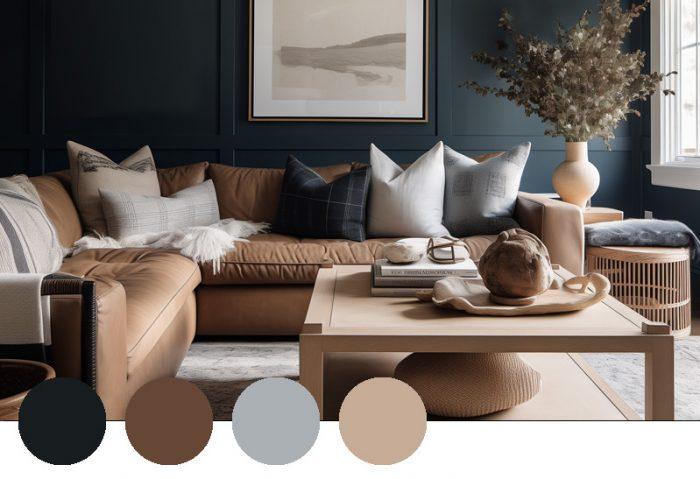 Use soft, neutral color palettes that evoke a sense of calm‌ in your earthy‍ living room