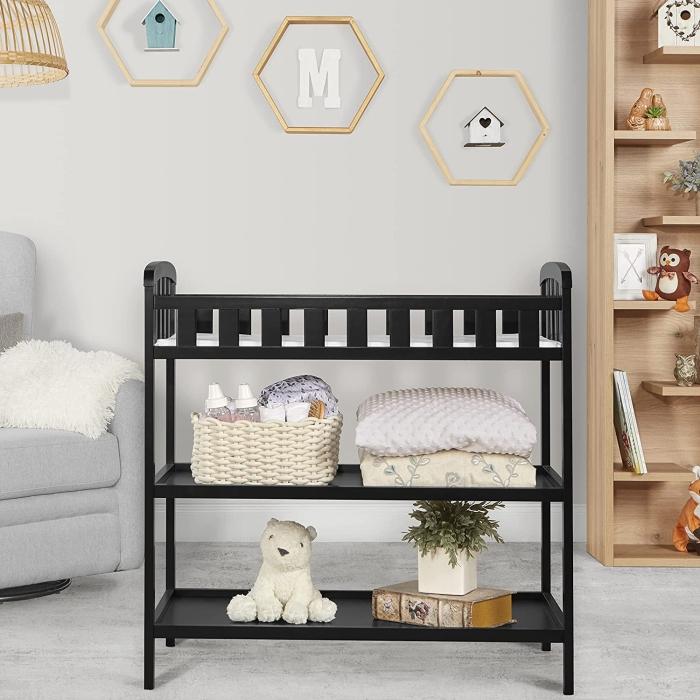 Incorporate a dresser as​ a⁤ changing table in your small nursery