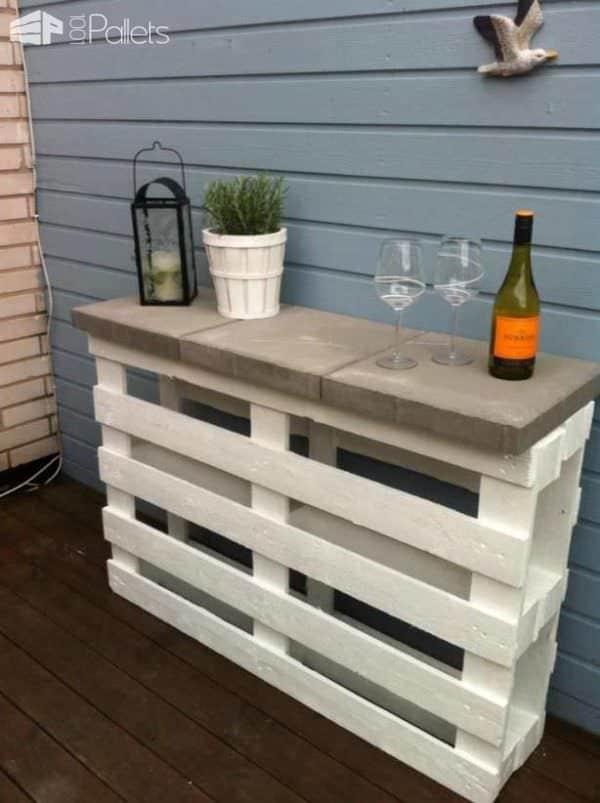 Modern Pallet Garden ⁢Home⁤ Bar for Summer Evenings