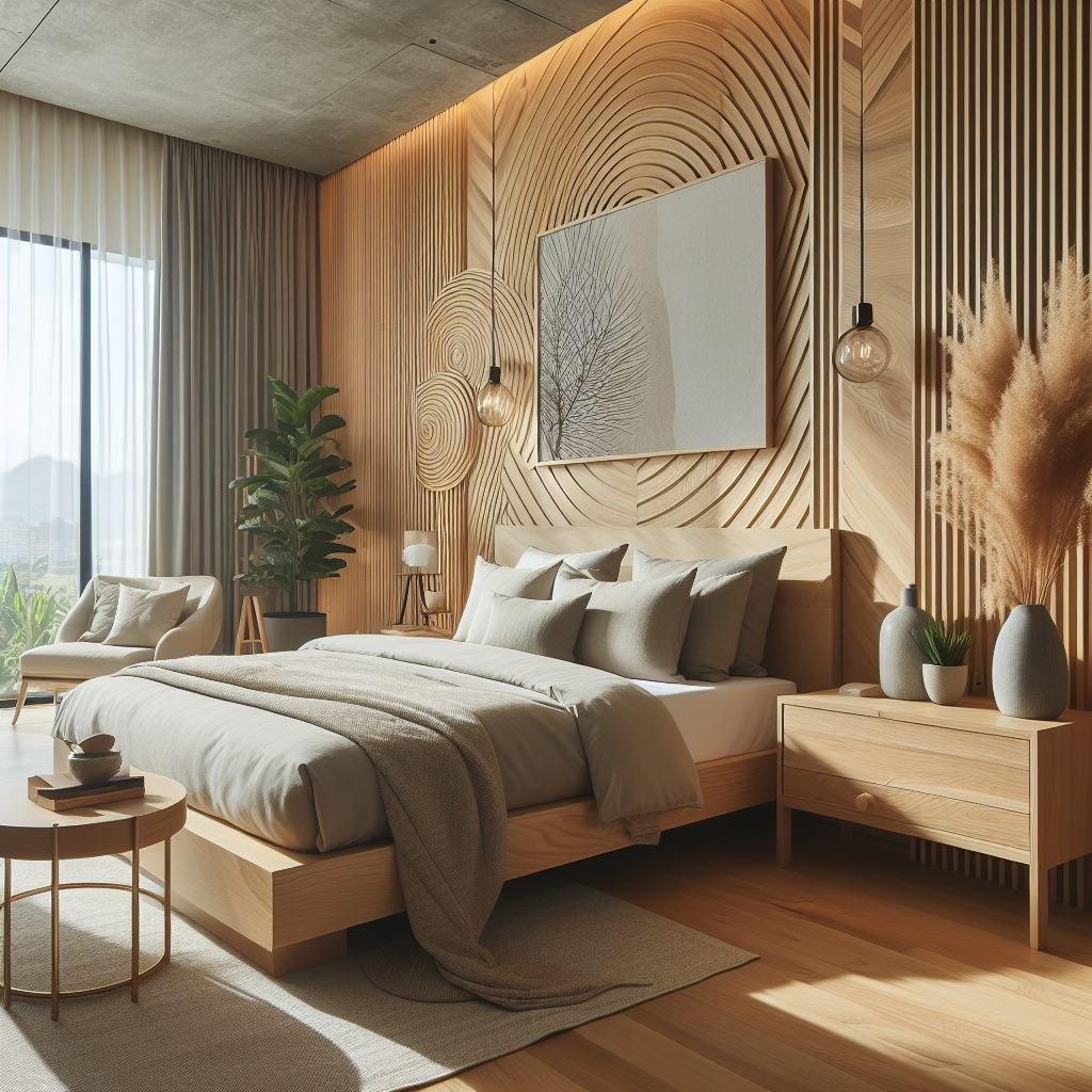 Natural⁢ fabrics enhance relaxation in a Minimalist Bedroom