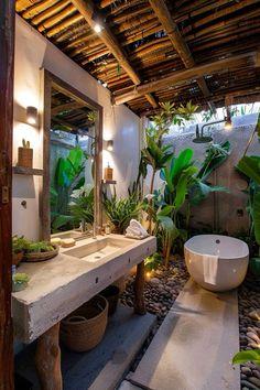 Incorporate a water feature for⁤ soothing sounds in your ⁢boho⁢ bathroom