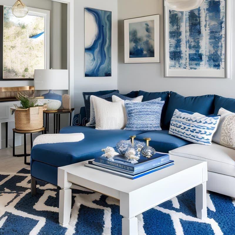 Embrace coastal vibes⁤ with soft blue accents⁤ and natural ⁢textures