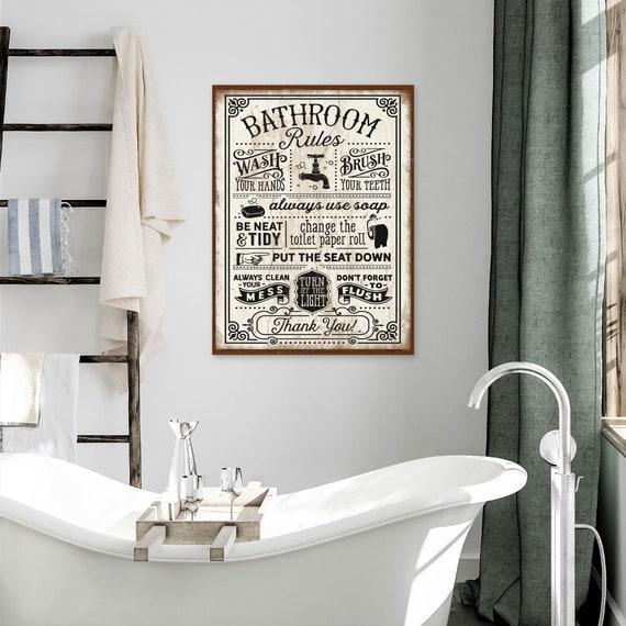 Vintage artwork can add personality⁣ and flair to⁢ your Farmhouse Bathroom walls