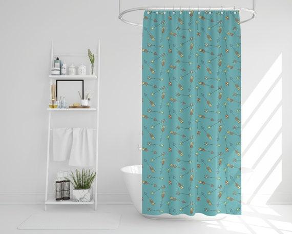 Feature ‌playful prints on shower curtains for personality in your boho bathroom