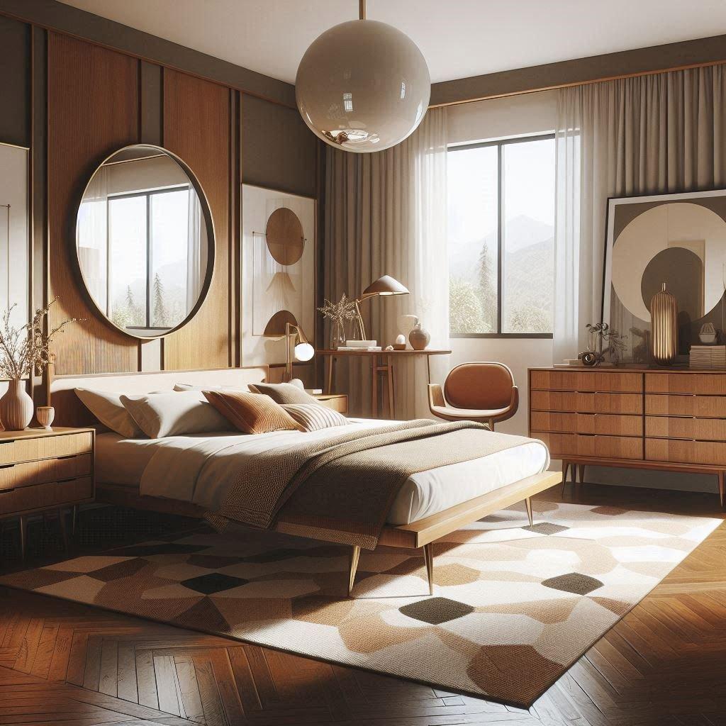 Mid-Century Modern Bedroom:⁢ Embrace retro designs with a contemporary twist