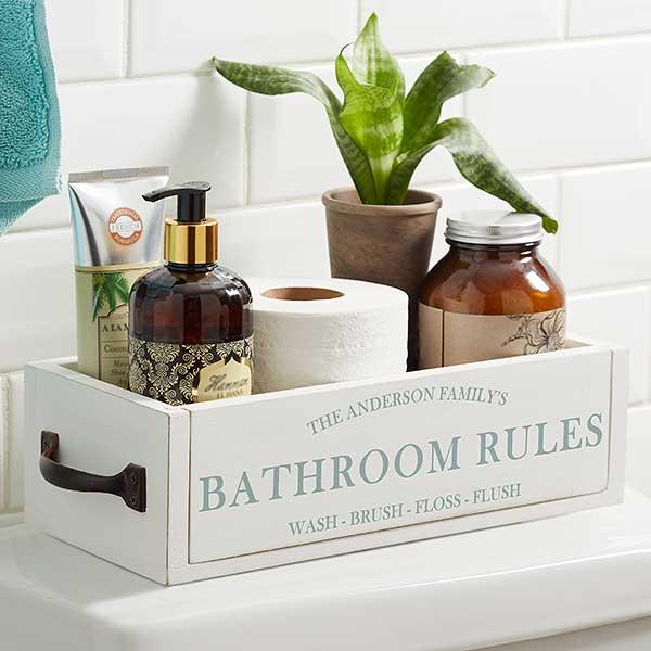 Use wooden storage boxes to‍ organize ⁤essentials while complementing your wooden bathroom theme