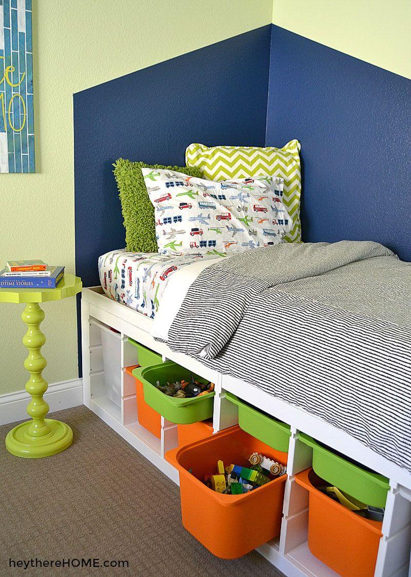 Embrace open space under the bed for effective storage solutions